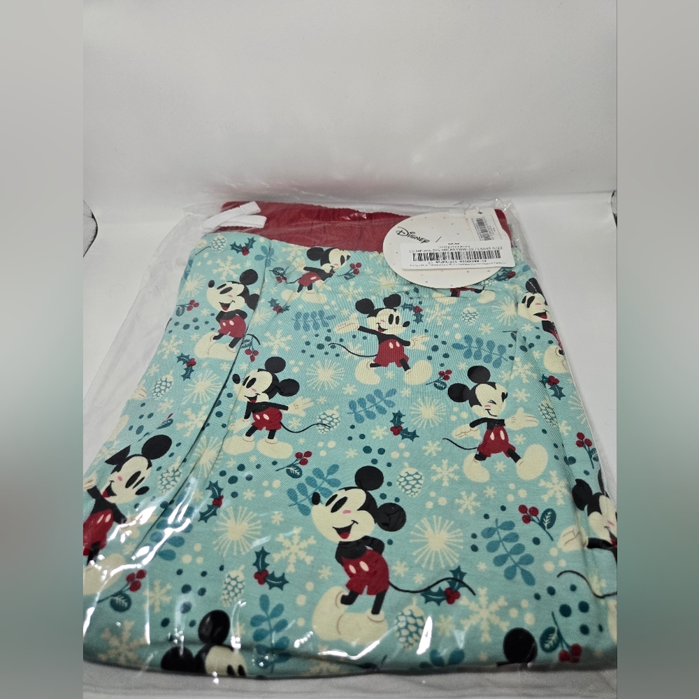 ❄️ Little Sleepies Men’s Mickey’s Wonderland Pajama Pants – Size L | New in Bag - Picture 2 of 4